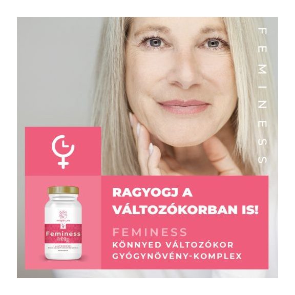 Myrobalan feminess könnyed változókor gyógynövény-komplex vegán kapszula 60 db 