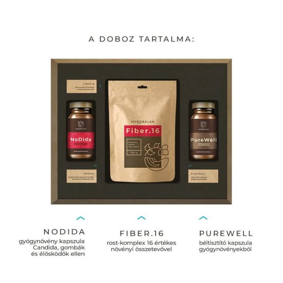 Myrobalan Detox - 30 napos béltisztító program  - Ingyenes szállítással!