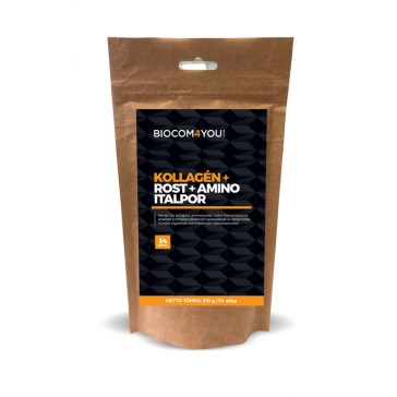   Biocom Kollagén+Rost+Amino Italp mangó ízű utántöltős 510 gramm