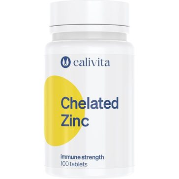 CaliVita Chelated Zinc tabletta Szerves cink 100db