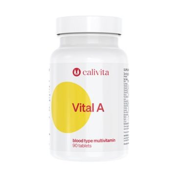   CaliVita Vital A tabletta Multivitamin A-vércsoportúaknak 90 db