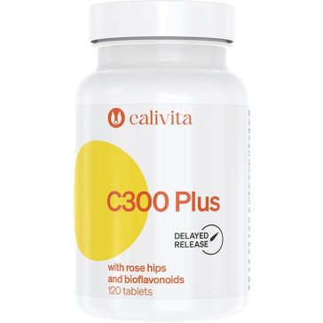   CaliVita C 300 Plus with Rose Hips and Bioflavonoids tabletta C-vitamin-komplex 120 db