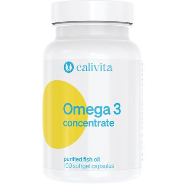   CaliVita Omega 3 Concentrate lágyzselatin-kapszula)Omega-3 koncentrátum 100db