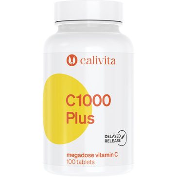 CaliVita C 1000 Plus tabletta Megadózisú C-vitamin 100db