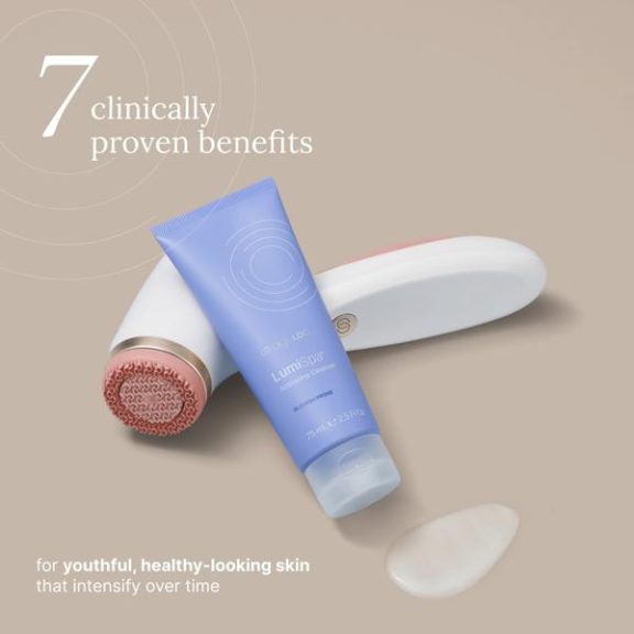 Nu Skin ageLOC LumiSpa iO szett pattanásos bőrre Rose Gold