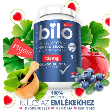   Nani BILO Memória támogató gyümölcszselé Ginkgo Biloba kivonattal