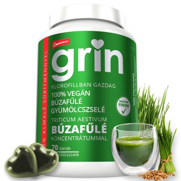 Nani GRIN búzafűlé gyümölcszselé 70 db – klorofillal